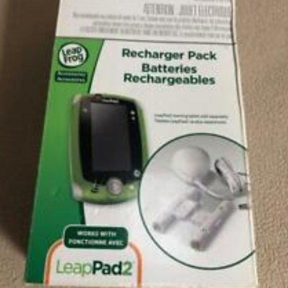 Leapfrog LeapPad2 Learning Tablet Recharger Battery Pack NEW SEALED - Picture 4 of 9